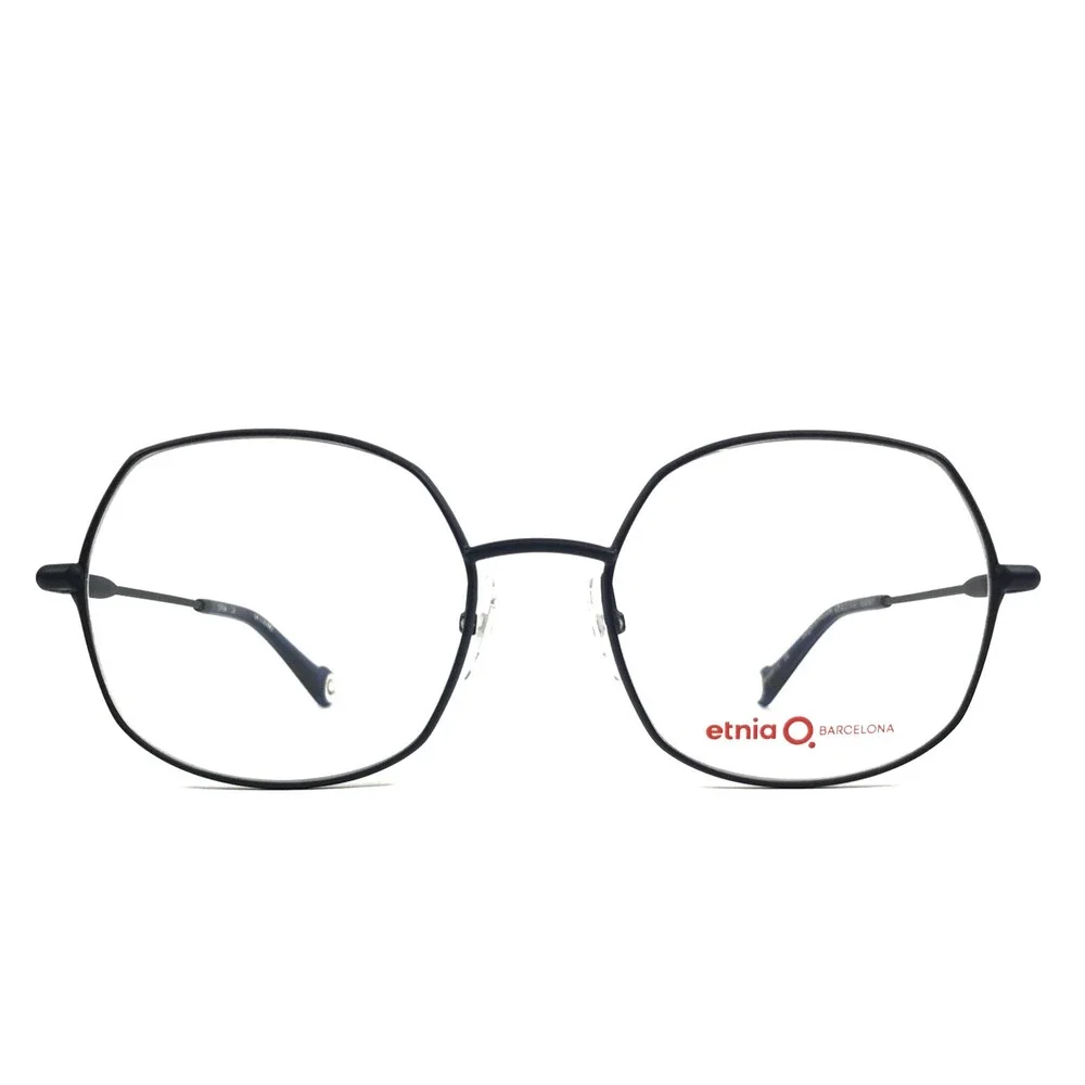 Etnia Barcelona Eyeglasses Frames SPIRA DB Dark Blue Geometric 54-20-142